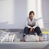 borsa da weekend gustave caviar, colore gustave caviar, taglia 28 x 42 x 20. borsa da viaggio ecosostenibile perfetta per weekend fuori porta