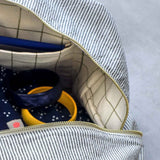 borsa weekend finette caviar, colore finette caviar, taglia 28 x 42 x 20. borsa da viaggio ecosostenibile perfetta per weekend fuori porta