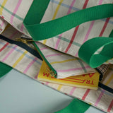 borsa daily fair play multicolore, colore multicolore, taglia 25 x 38 x 15. realizzata in tessuto eco-sostenibile per un uso quotidiano consapevole