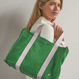 sac daily iona erba, colore erba, taglia 25 x 38 x 15. design funzionale pensato per la vita di tutti i giorni