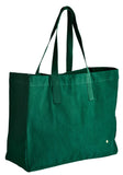 borsa shopper iona nori, colore nori, taglia 38 x 46 x 18. vista frontale della borsa shopping in tessuto ecologico su sfondo neutro