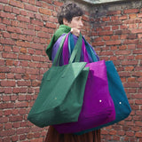 borsa shopper iona uragano, colore uragano, taglia 38 x 46 x 18. modello versatile per tutte le esigenze di shopping