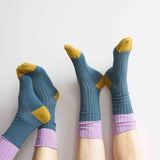 calzini yvette uragano, colore uragano, taglia 39/41. realizzati in 80% cotone bio, 19% poliammide, 1% elastan, garantiscono comfort e rispetto per l’ambiente