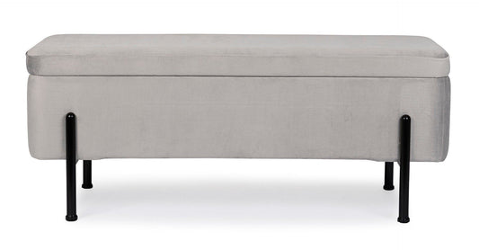 Panca contenitore IRINA grigio chiaro