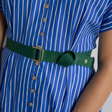 cintura ursule nori, colore nori, taglia 3 x 110. realizzata in 100% cotone bio, unisce eleganza e rispetto per l’ambiente