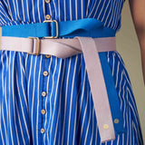 cintura ursule meccano, colore meccano, taglia 3 x 110. realizzata in 100% cotone bio, unisce eleganza e rispetto per l’ambiente