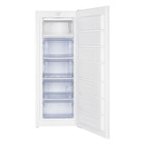 congelatore verticale dcv21sm3we0 168lt 4 cassetti e un ripiano con porta reversibile classe e bianco daya, ambientazione d’arredo con il prodotto protagonista