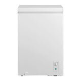 congelatore orizzontale daya dmcp99ime 99 lt compressore inverter colore bianco classe e, vista frontale del prodotto
