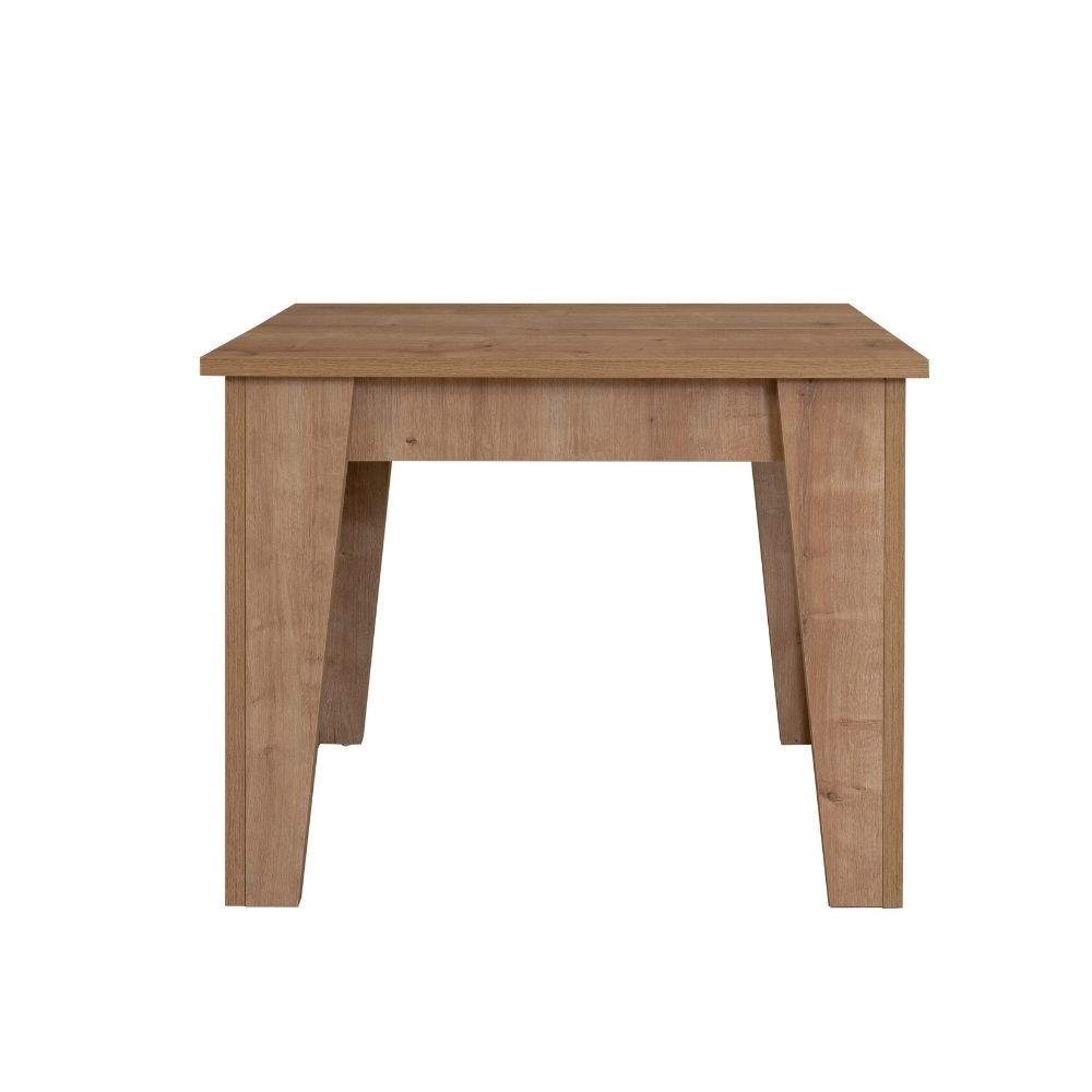 consolle allungabile natron rovere 50x90 cm, consolle aperta mostrata in ambiente sala da pranzo