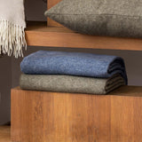 plaid carina tempesta, colore tempesta, taglia 130 x 190. aggiunge comfort e stile alla zona notte