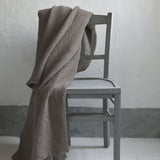 plaid maia uragano, colore uragano, taglia 140 x 200. coperta di qualità ideale per le notti fredde o il relax sul divano