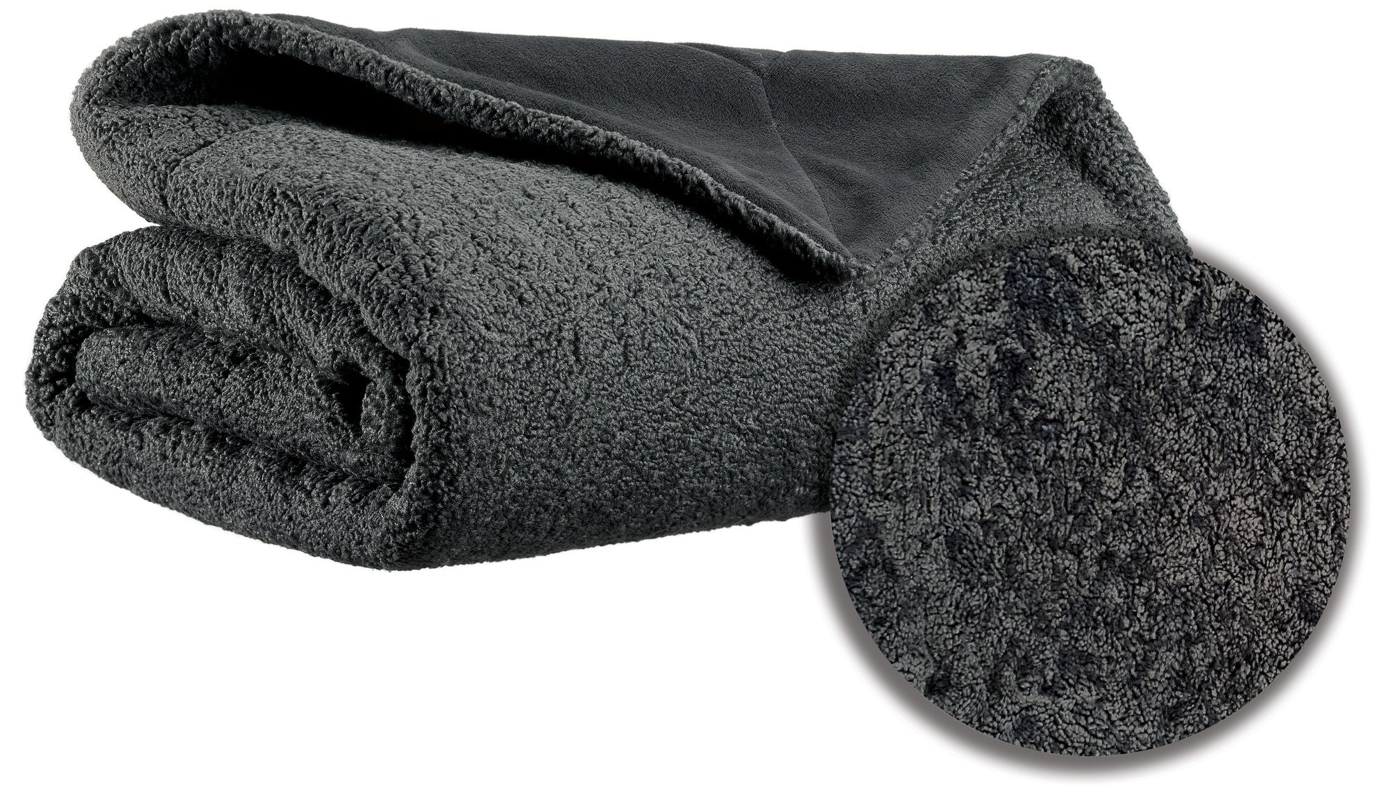 plaid barry frassino, colore frassino, taglia 130 x 160. vista frontale della coperta piegata su sfondo bianco