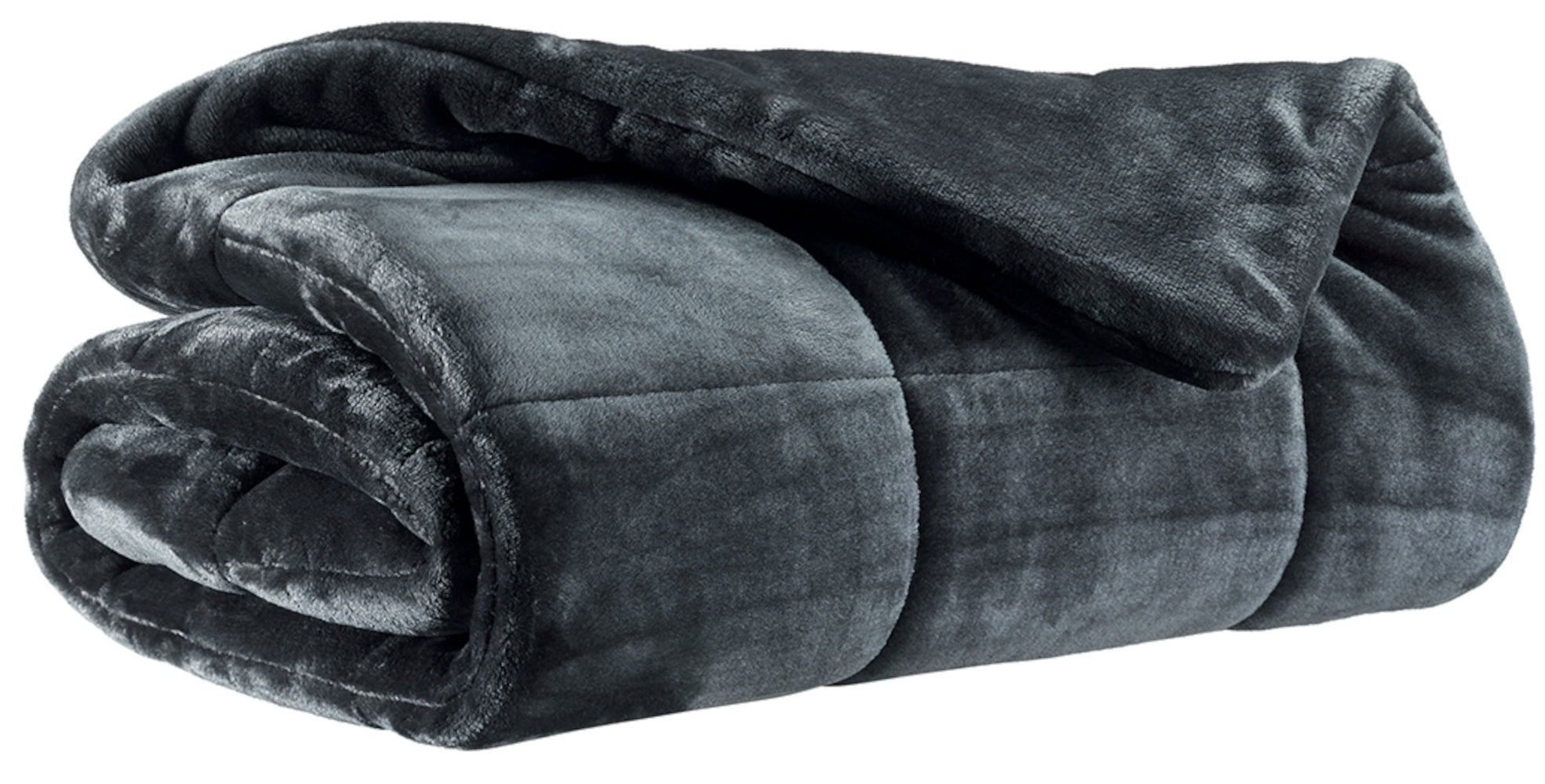 plaid betender frassino, colore frassino, taglia 130 x 180. vista frontale della coperta piegata su sfondo bianco