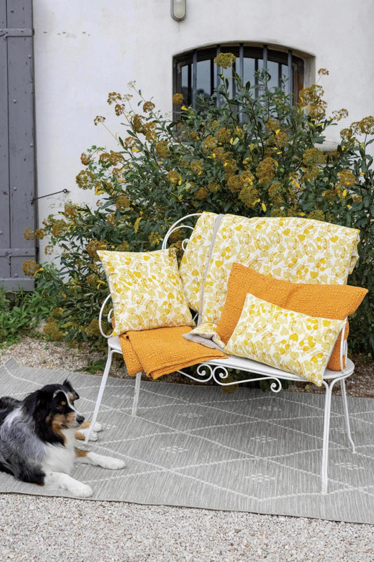 plaid tana senape, colore senape, taglia 240 x 260. coperta di qualità ideale per le notti fredde o il relax sul divano