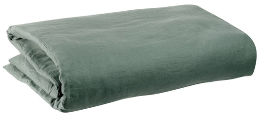 copripiumino zeff timo, colore timo, taglia 240 x 220. copripiumino piegato su sfondo neutro per una visione dettagliata