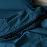 copripiumino celeste uragano, colore uragano, taglia 140 x 200. dona un aspetto ordinato e raffinato