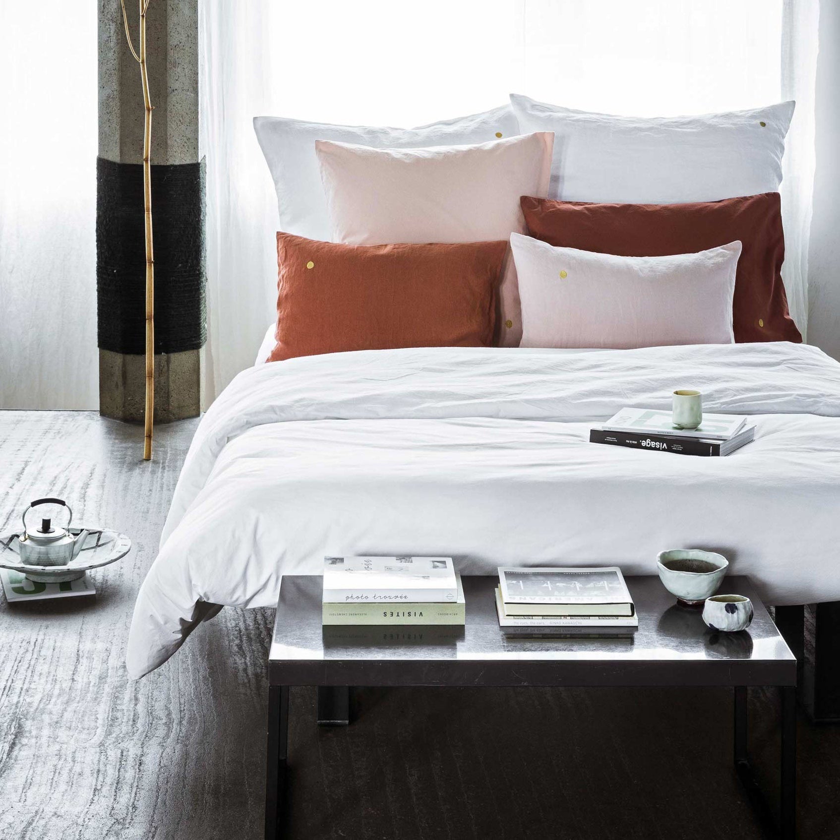 copripiumino celeste milk, colore milk, taglia 140 x 200. rinnova il letto con uno stile moderno e pratico