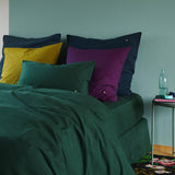 copripiumino celeste nori, colore nori, taglia 140 x 200. soluzione elegante per proteggere e valorizzare il piumino