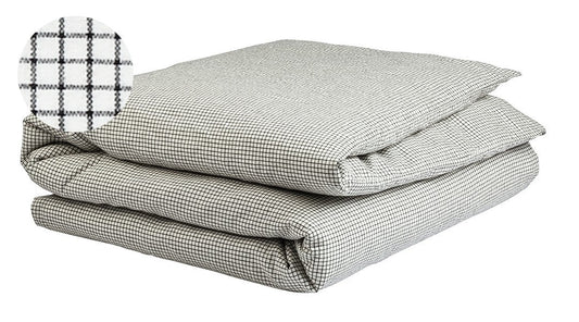 copripiumino gustave caviar, colore gustave caviar, taglia 240 x 260. copripiumino piegato su sfondo neutro per una visione... 1080