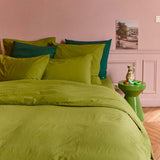 copripiumino celeste pistacchio, colore pistacchio, taglia 240 x 220. soluzione elegante per proteggere e valorizzare il...