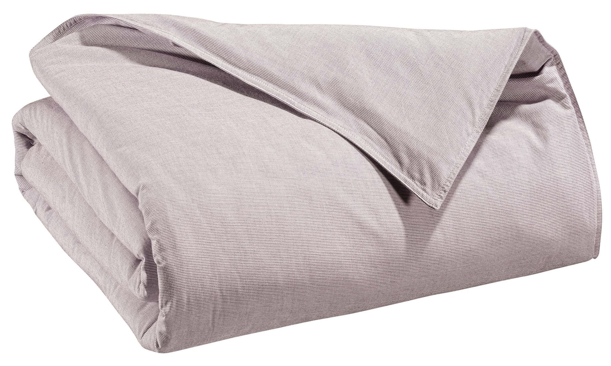 copripiumino louna fecce di vino, colore fecce di vino, taglia 260 x 240. copripiumino piegato su sfondo neutro per una...