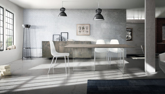 credenza ischia rovere nodato 198×50 cm h 81 cm (beton), dettaglio delle ante in legno e finitura naturale