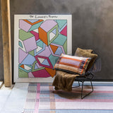 cuscino liwen caffè, colore caffè, taglia 45 x 45. ideale come complemento d’arredo su divani, poltrone o letti