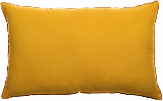 cuscino zeff celeste mango, colore mango, taglia 40 x 65. cuscino da interno elegante, perfetto per arredare soggiorno o camera da letto 2000