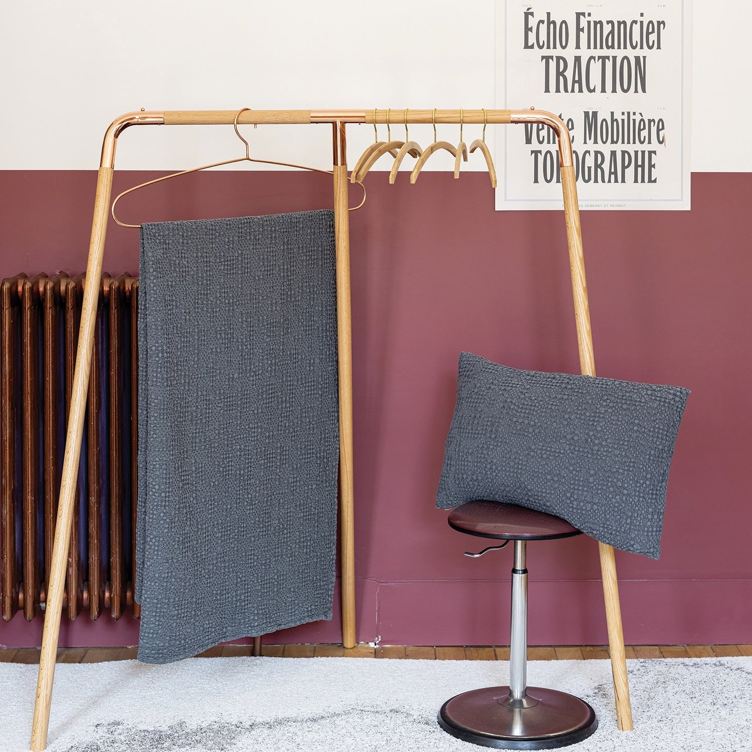 cuscino tana frassino, colore frassino, taglia 40 x 65. ideale come complemento d’arredo su divani, poltrone o letti