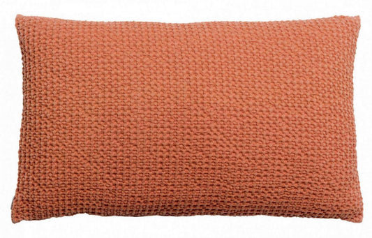 cuscino maia zucca, colore zucca, taglia 30 x 50. cuscino da interno elegante, perfetto per arredare soggiorno o camera da letto