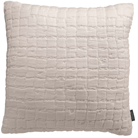 cuscino swami lino, colore lino, taglia 45 x 45. dettaglio tecnico della chiusura del cuscino 2000