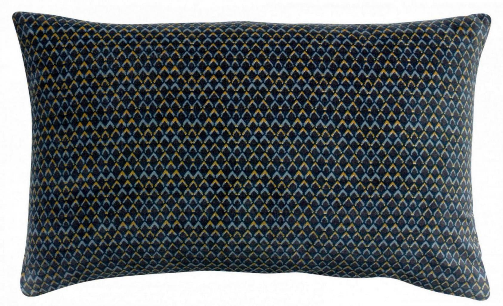 cuscino vera inchiostro, colore inchiostro, taglia 40 x 65. cuscino da interno elegante, perfetto per arredare soggiorno o camera da letto