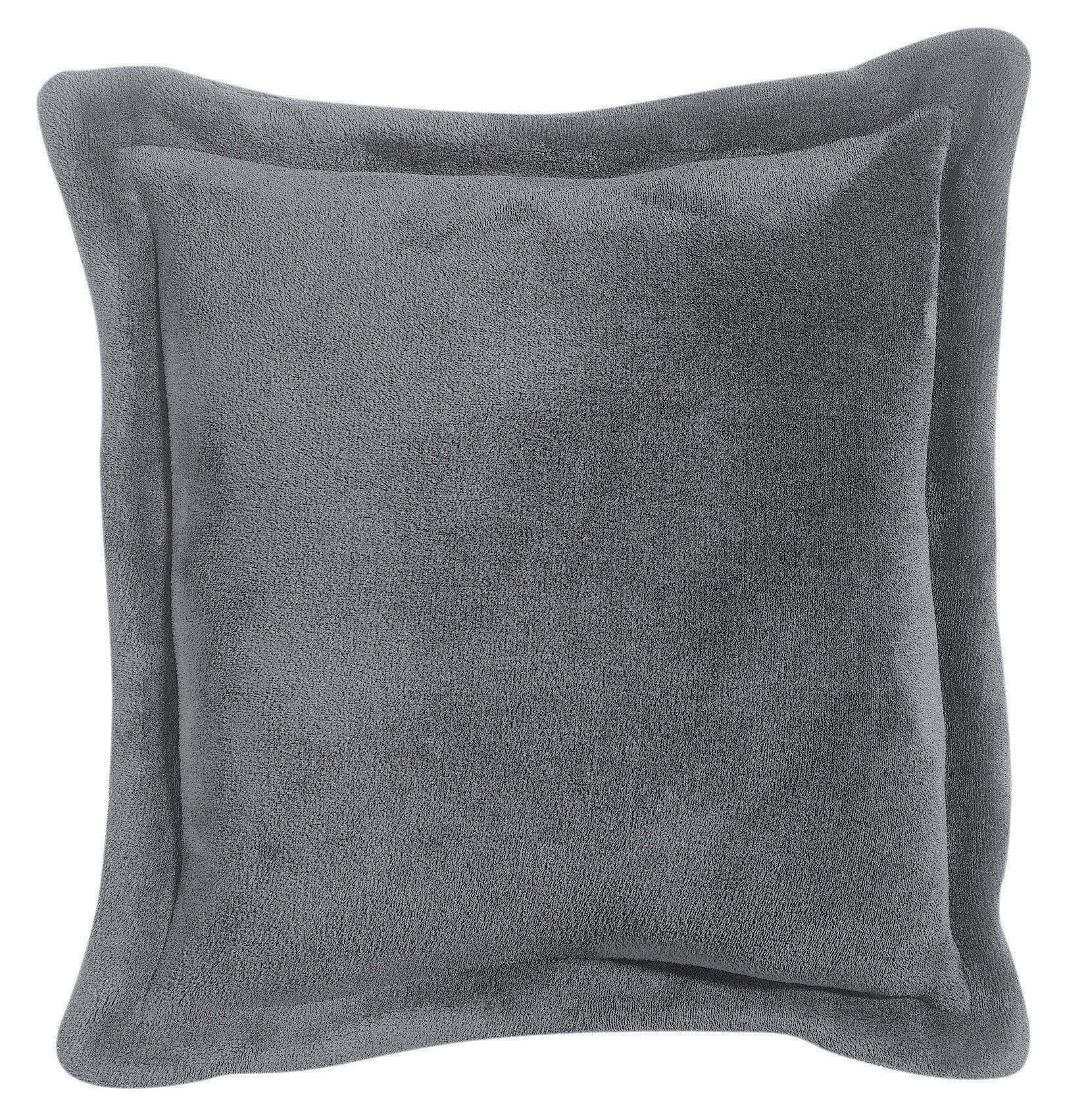 cuscino tender grigio, colore grigio, taglia 50 x 50. cuscino da interno elegante, perfetto per arredare soggiorno o camera da letto