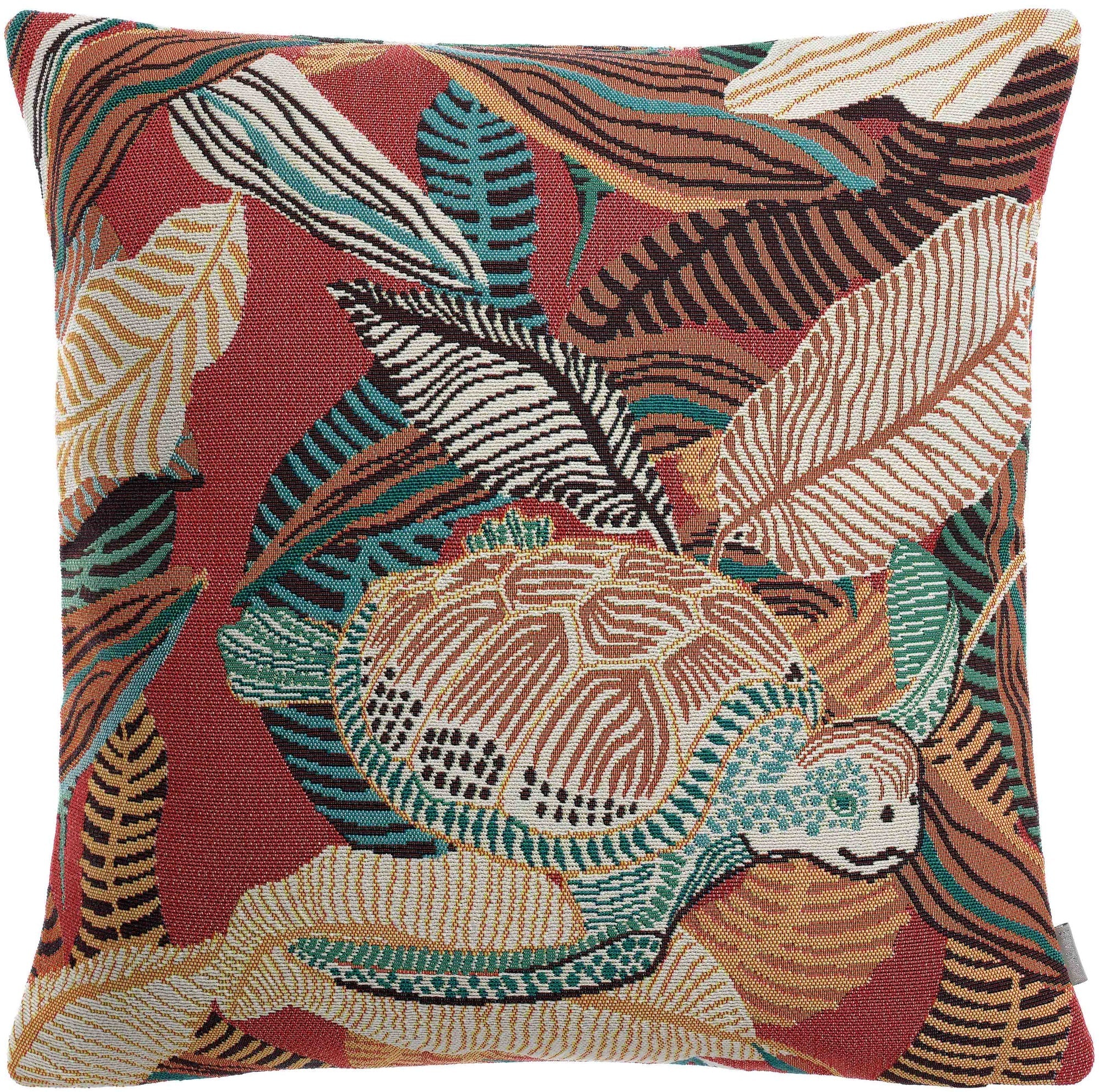 cuscino outdoor dori papaya, colore papaya, taglia 45 x 45. ispirazione per l’arredamento