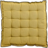 cuscino per sedia riciclato grace badiane, colore badiane, taglia 40 x 40 x 3. cuscino per sedia imbottito per un comfort duraturo