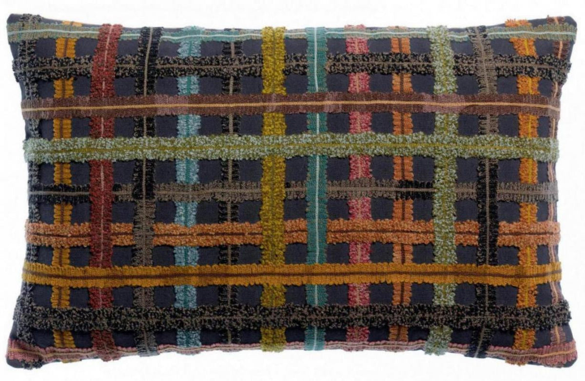 cuscino ricamato soline ambra, colore ambra, taglia 30 x 50. cuscino da interno elegante, perfetto per arredare soggiorno o camera da letto