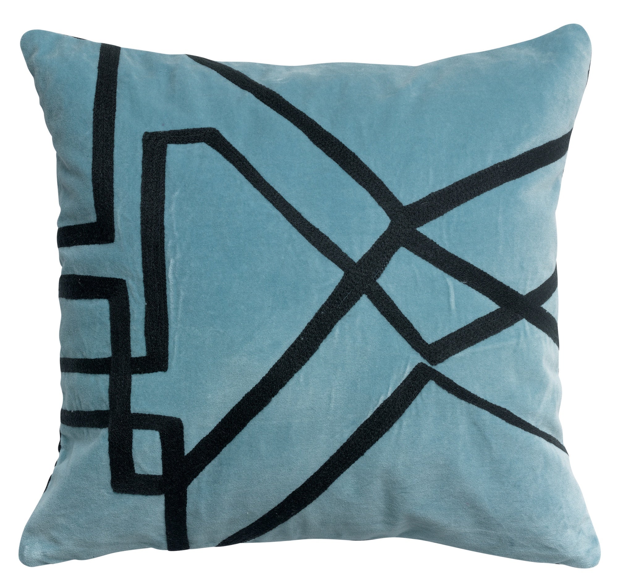 cuscino ricamato fara quarzo, colore quarzo, taglia 45 x 45. cuscino da interno elegante, perfetto per arredare soggiorno o camera da letto