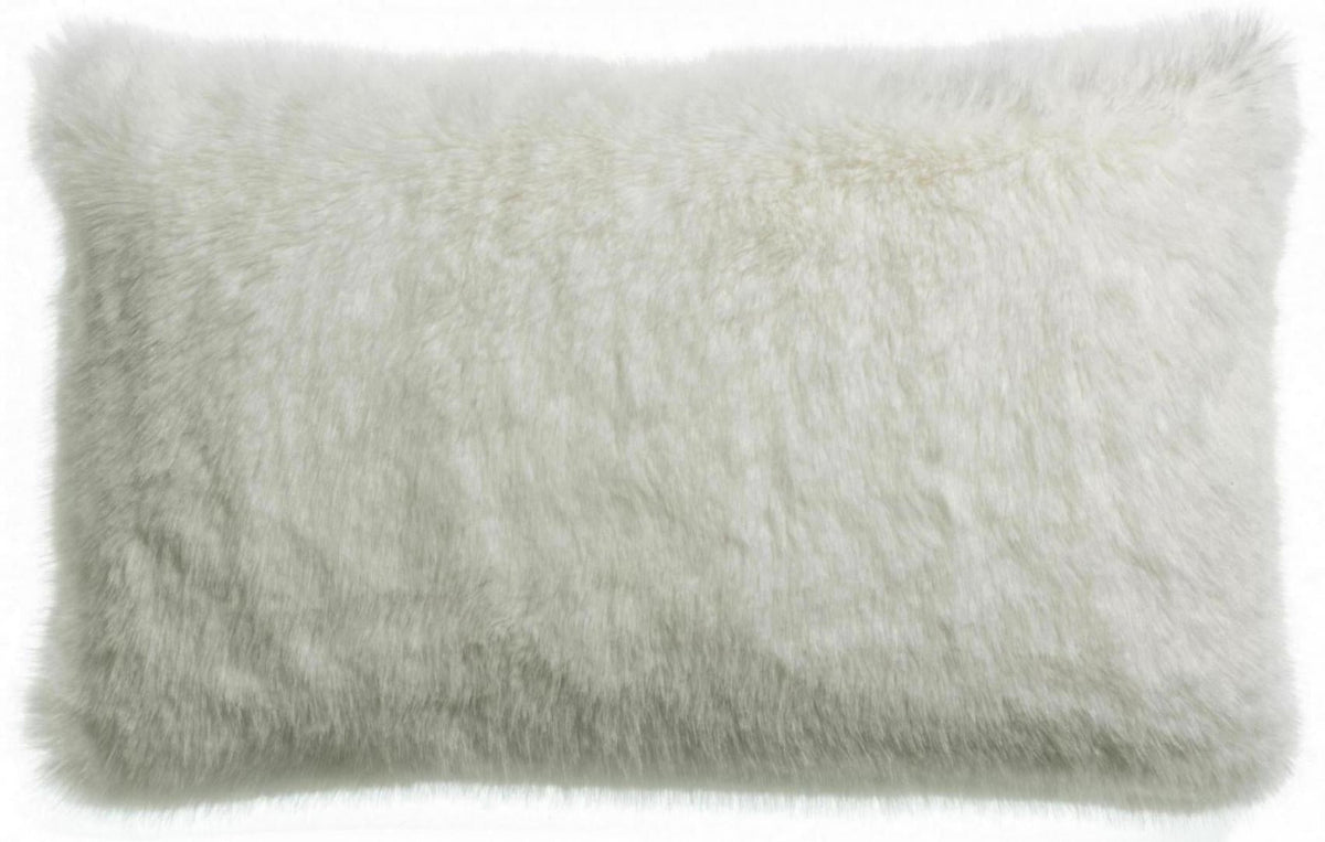 cuscino riciclato nolan neve, colore neve, taglia 40 x 65. cuscino da interno elegante, perfetto per arredare soggiorno o camera da letto