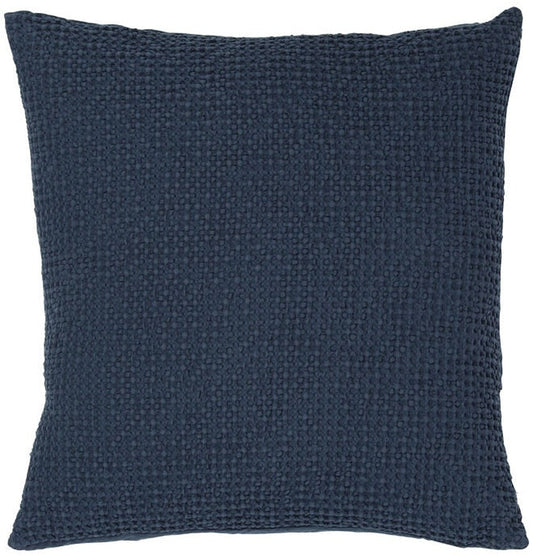 cuscino riciclato maia navy, colore navy, taglia 45 x 45. cuscino da interno elegante, perfetto per arredare soggiorno o camera da letto 660