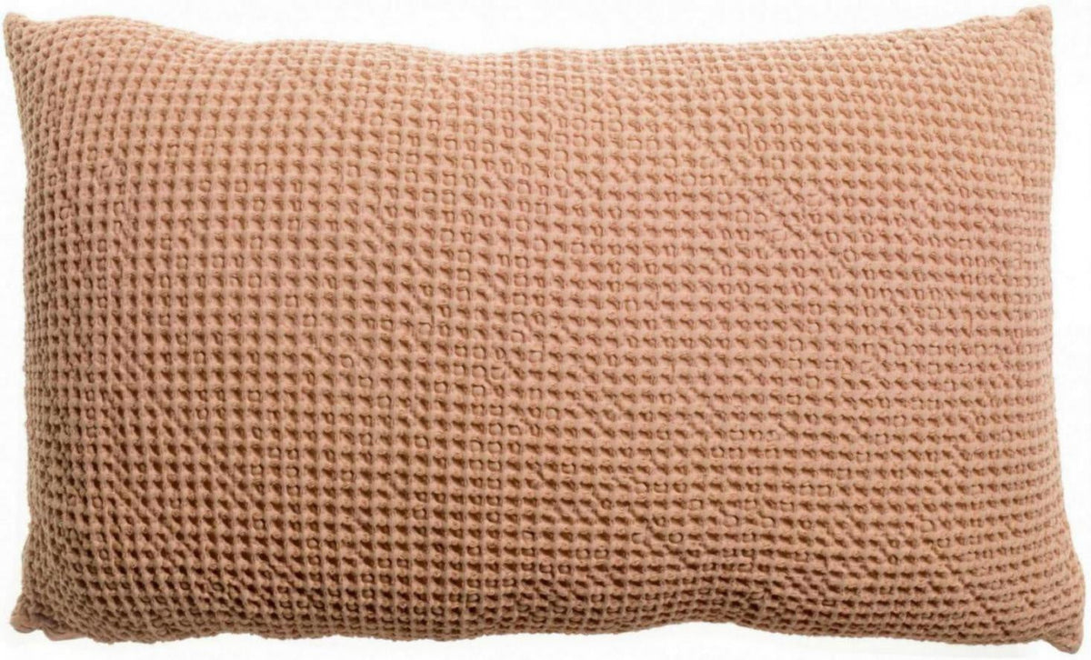 cuscino riciclato maia dragée, colore dragée, taglia 30 x 50. cuscino da interno elegante, perfetto per arredare soggiorno o camera da letto