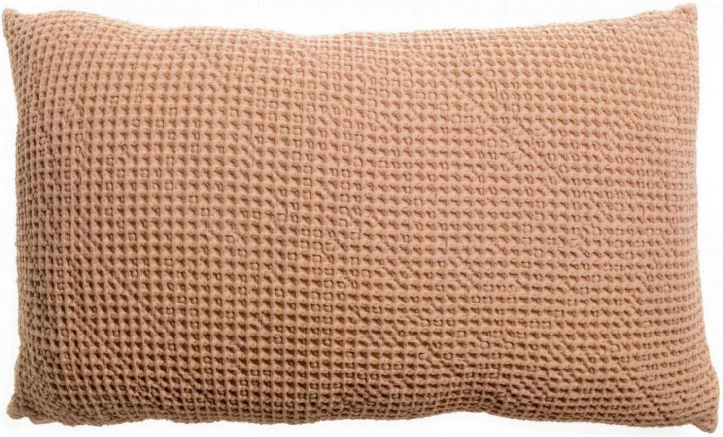 cuscino riciclato maia dragée, colore dragée, taglia 30 x 50. cuscino da interno elegante, perfetto per arredare soggiorno o camera da letto