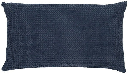 cuscino riciclato maia navy, colore navy, taglia 30 x 50. cuscino da interno elegante, perfetto per arredare soggiorno o camera da letto 438