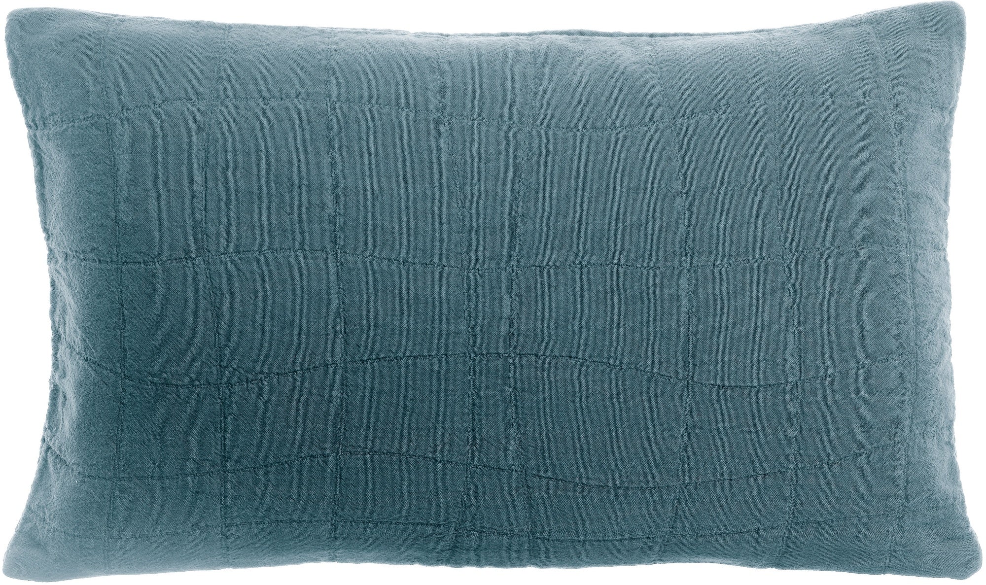 cuscino riciclato titou acciaio, colore acciaio, taglia 30 x 50. cuscino da interno elegante, perfetto per arredare soggiorno o camera da letto