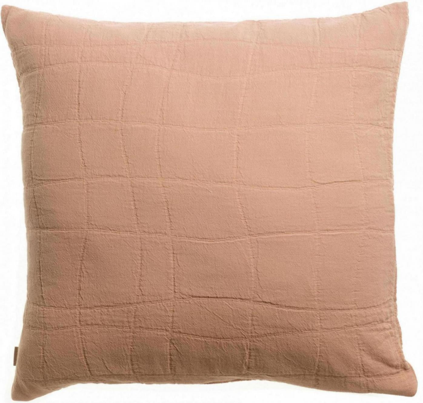 cuscino riciclato titou dragée, colore dragée, taglia 45 x 45. cuscino da interno elegante, perfetto per arredare soggiorno o camera da letto