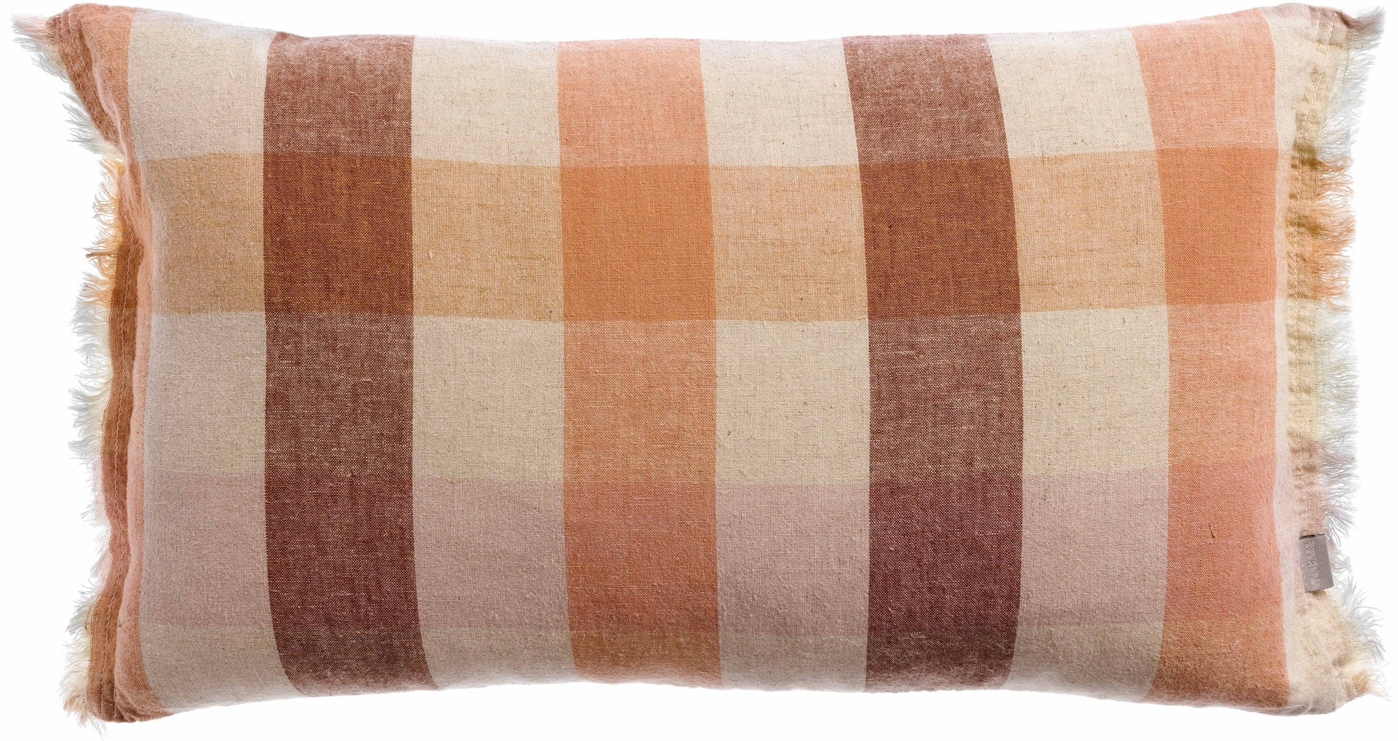cuscino jacquard jane  terracotta, colore terracotta, taglia 30 x 50. cuscino da interno elegante, perfetto per arredare soggiorno o camera da letto