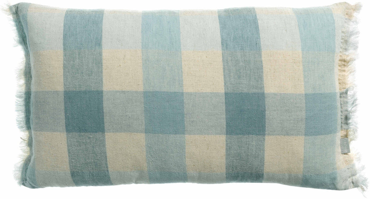 cuscino stampato kate nontiscordardimé, colore nontiscordardimé, taglia 30 x 50. cuscino da interno elegante, perfetto per arredare soggiorno o camera da letto