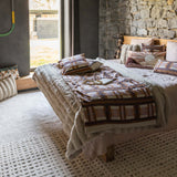 cuscino stampato taho rame, colore rame, taglia 40 x 65. design versatile che si adatta a stili moderni e classici