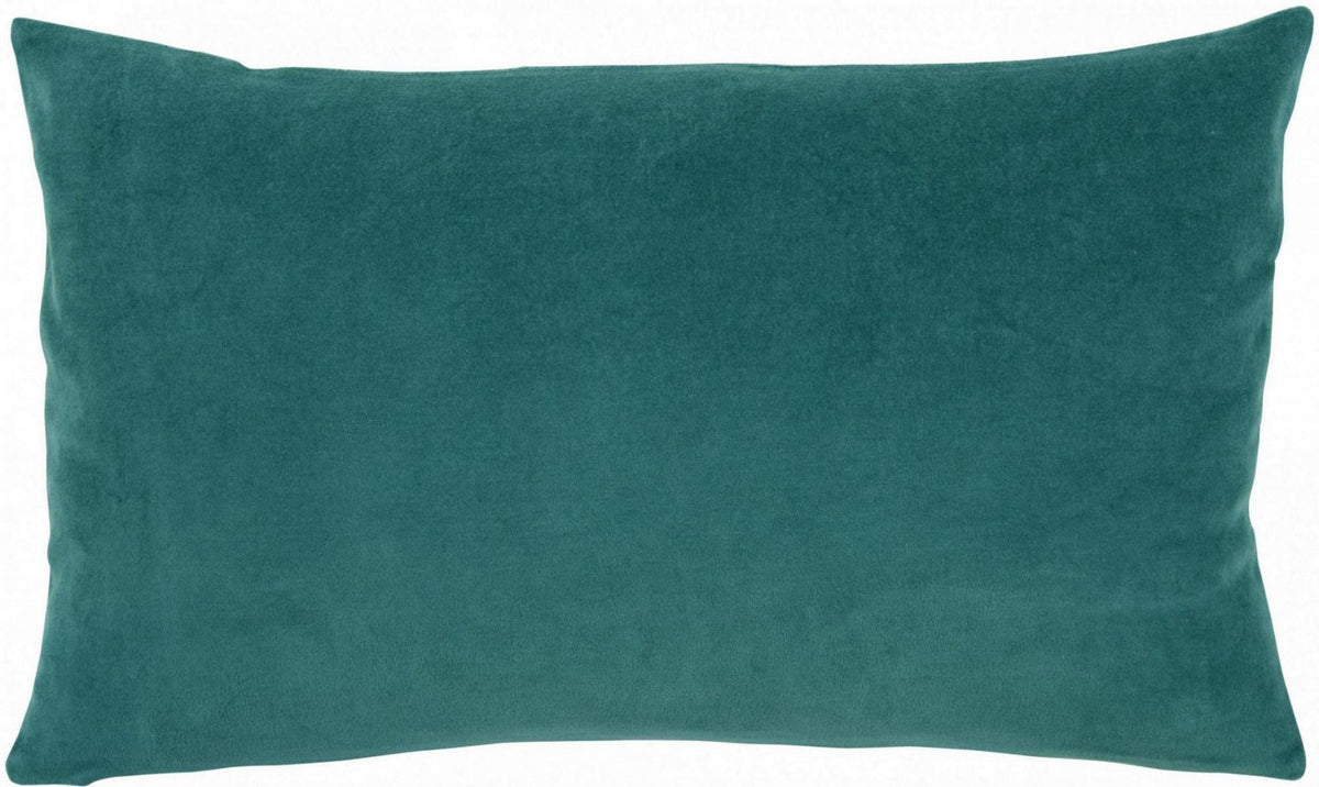 cuscino tinta unita elise verde grigio, colore verde grigio, taglia 40 x 65. cuscino da interno elegante, perfetto per arredare soggiorno o camera da letto