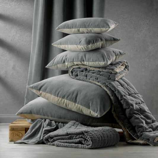 cuscino tinta unita elise cobalto, colore cobalto, taglia 40 x 65. ideale come complemento d’arredo su divani, poltrone o letti