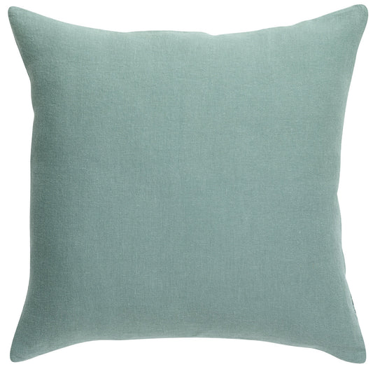 cuscino tinta unita zeff verde grigio, colore verde grigio, taglia 45 x 45. cuscino da interno elegante, perfetto per arredare soggiorno o camera da letto